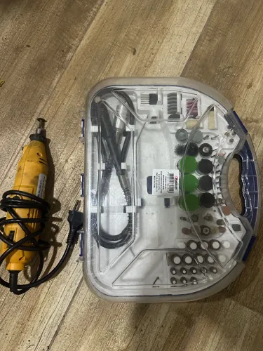 Mini Retífica Nakasaki Tipo Dremel c/ Maleta e Acessórios