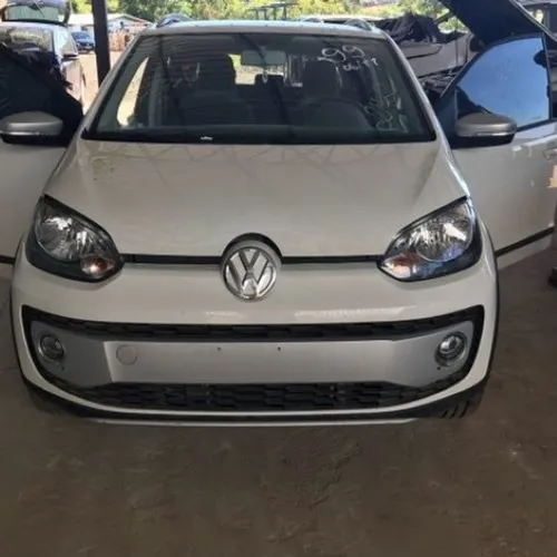 Vw UP 1.0 TSI 2016 Cambio Mecanica Farol Capo Motor Airbag Suspensão Porta Sucata