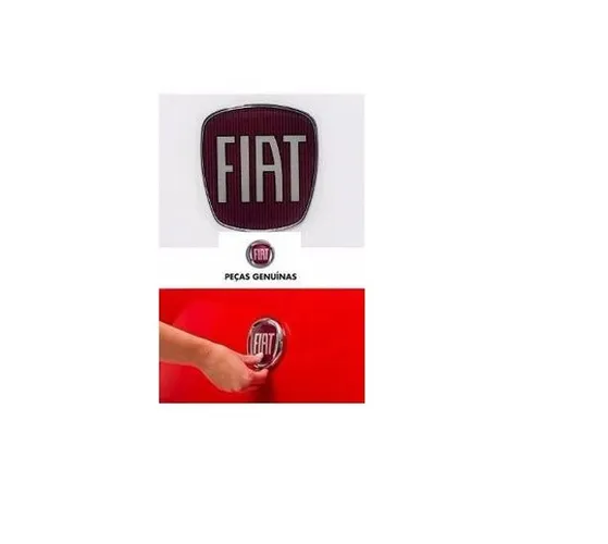 Emblema logo parachoque tampa mala traseiro maçaneta abrir novo palio grand siena Punto