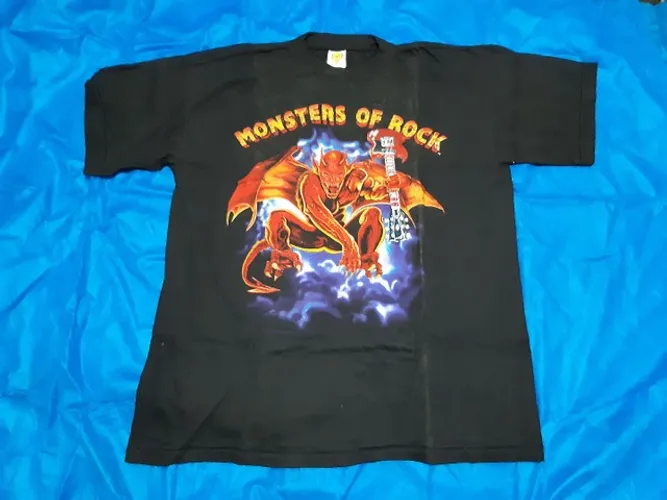 Camisa Oficial do Monsters of Rock Donnington 1991