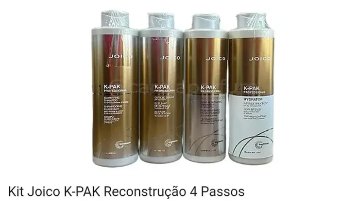 Kit Joico K-PAK Reconstrução 4 Passos