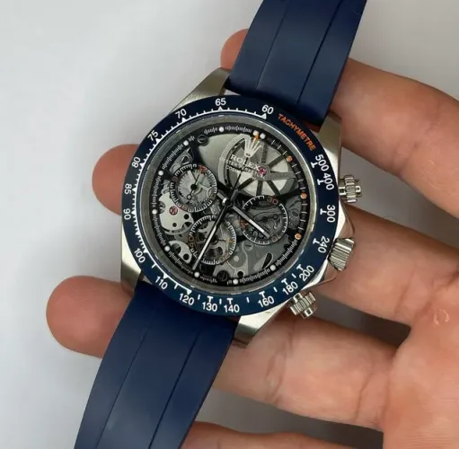 Relógio Rolex La Montoya Azul Premium