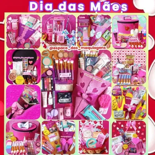 Dia das Mães com Kits de Maquiagem A Partir de 36,99