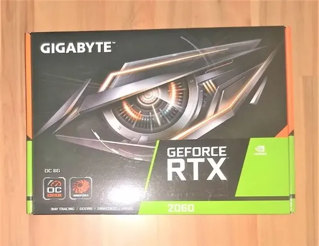 Placa De Video Nvidia Gigabyte Geforce Rtx 2060 6gb Gddr6