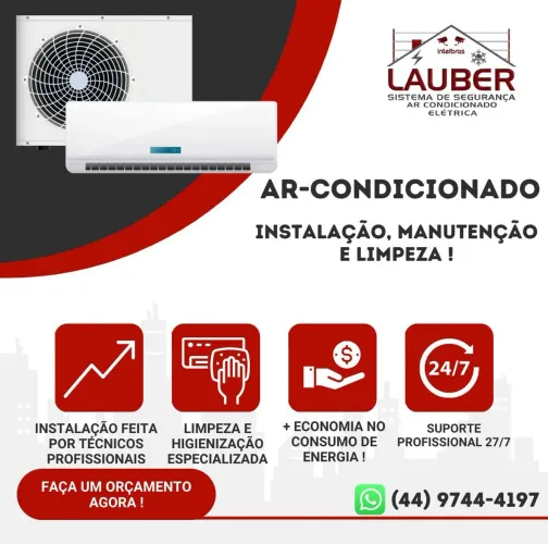 Instalação de ar condicionado MARINGÁ E REGIÃO