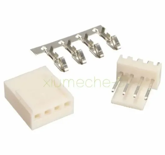 Conector Kk 4p 180° 2.54mm Kf2510 - 4 Vias  Kit 3Unidades Arduino Automação COD-CP129  