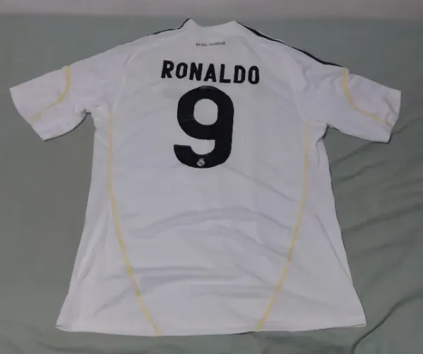 Camisa Real Madrid Ronaldo 9 G 09-10 Adidas