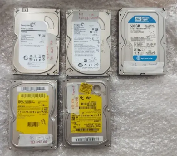 Lote 4 HD Seagate Barracuda [Usado] Perfeito Estado [Ver Preços na Lista]