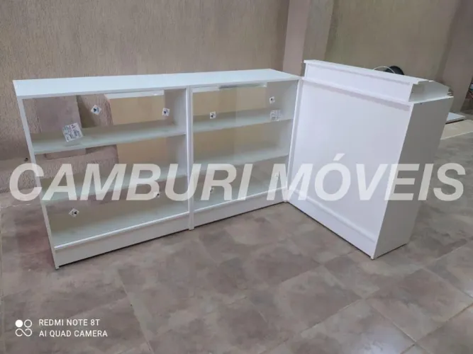 BALCÃO CAIXA FECHADO VITRINE EXPOSITORA - NOVO - ENTREGA RÁPIDA 