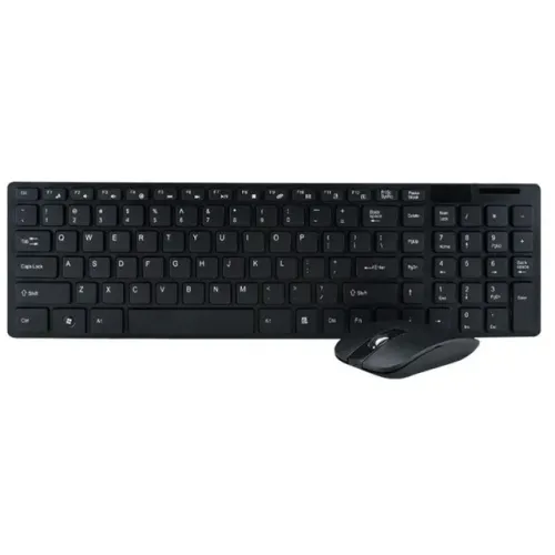Teclado e Mouse Sem Fio Português Wireless Windows Mac Trabalho Jogos Portátil Tech