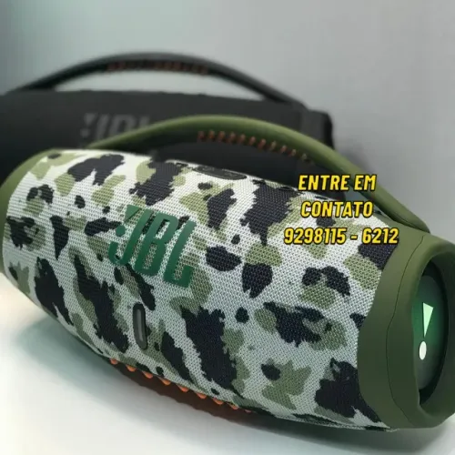 Caixa de som Boombox3 JBL recarregável Grande - Entregamos 9h ás 23h