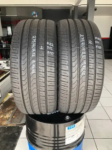 Kit 02 Pneus 275/40r21 Pirelli Scorpion Verde 107y*seminovos  1/2