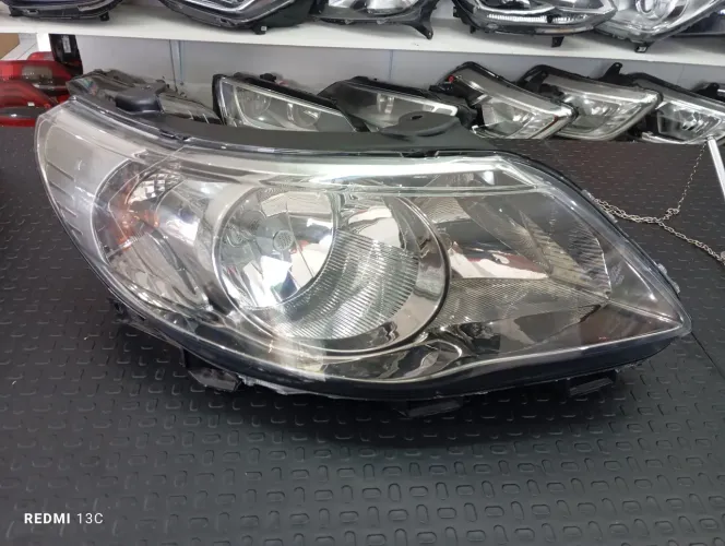 Farol gol g5 cromomix original novo com detalhe