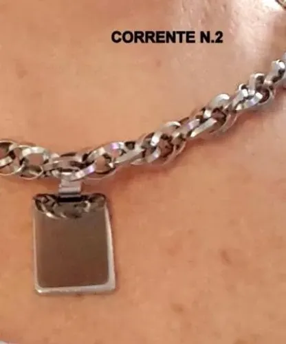 Corrente de aço reforçado com pingente
