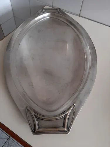 Bandeja de Prata Antiga