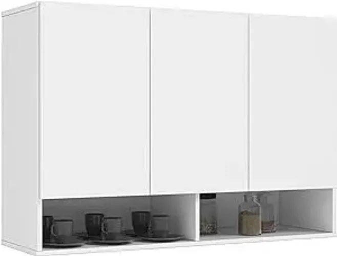 Armário Aéreo 3 Portas Milão **novo na caixa**