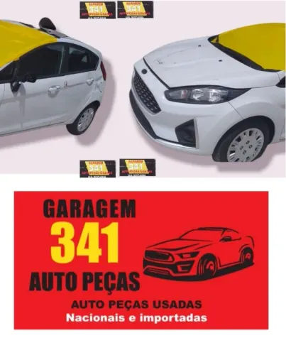 New Fiesta sucata para retirada de peças
