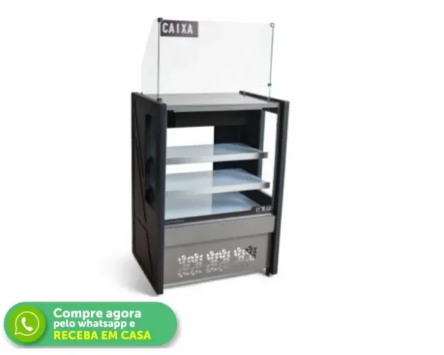 Balcão Caixa com Gaveta Polar 80CM