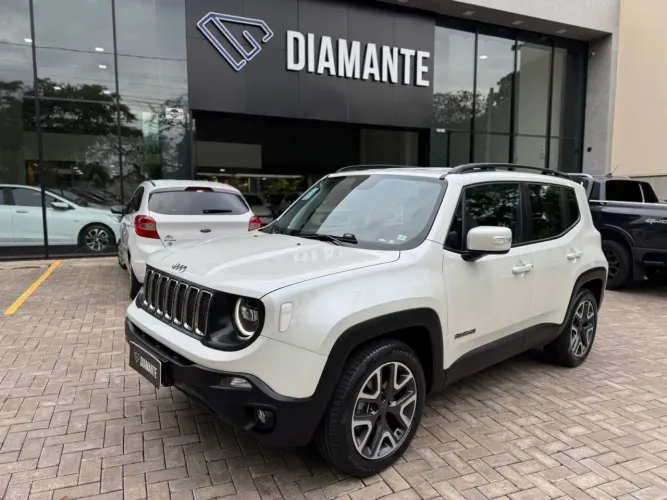 Jeep Renegade Longitude 1.8 Flex 2021 perícia aprovada sem retoque de lata 54 mil km