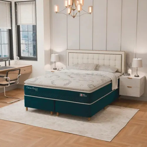COLCHÃO CASAL SOLAR COTON POCKET PREMIUM R$1349,90 Á VISTA PAGA SÓ NA ENTREGA EM ATÉ 12x