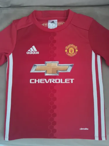 Camisa Manchester United Adidas Infantil tamanho 3! Extra!