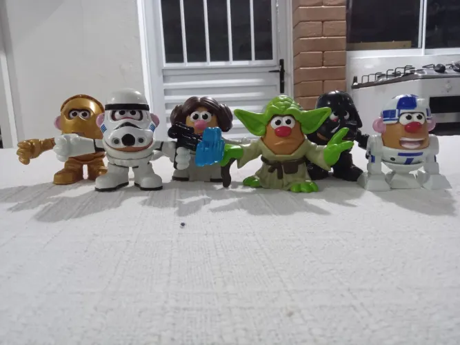 COLEÇÃO CABEÇA DE BATATA STAR WARS