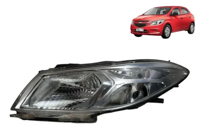Farol Onix 2013 2014 2015 Cromado Esquerdo Original