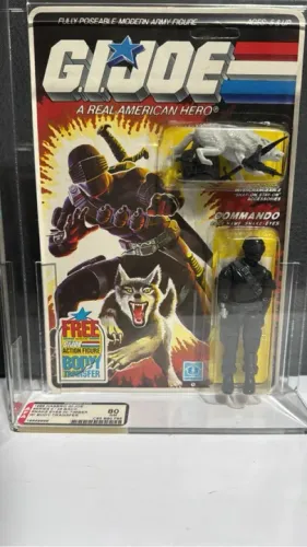GI Joe Snake Eyes Hasbro 1986 Novo
