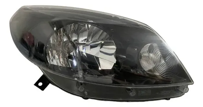 Farol Renault Sandero 2012 2013 2014 Fume 24062603