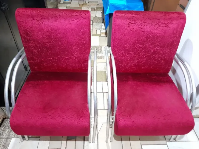 Poltronas vermelhas