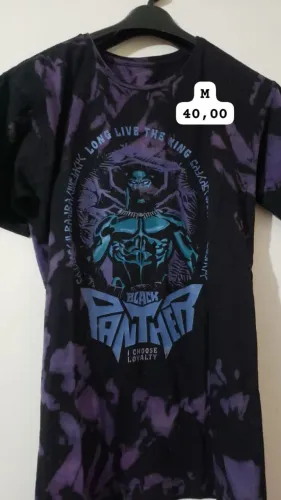 Camiseta Black Panther - M
