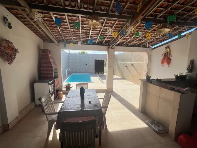 Casa de praia à beira mar em Jatobá