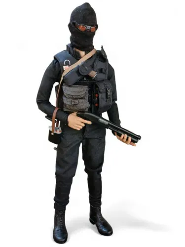 Militar Soldado inglês escala 1/6 kitbash