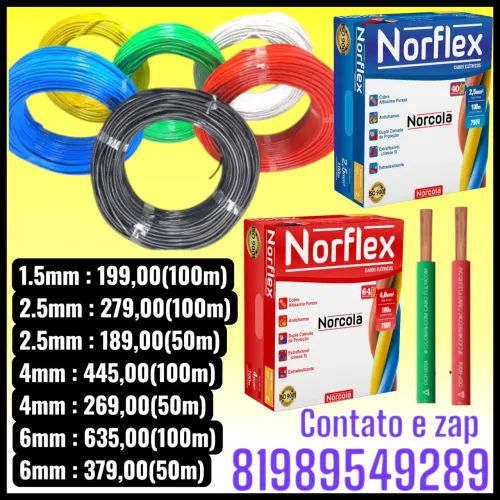 Cabo Flexível Norflex 