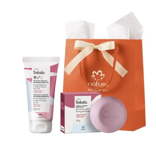 Kit Natura Tododia Amora Vermelha e Jabuticaba