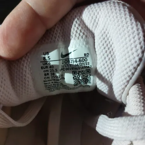 Tênis Nike Downshifter 12 Rosa Claro / tamanho 38