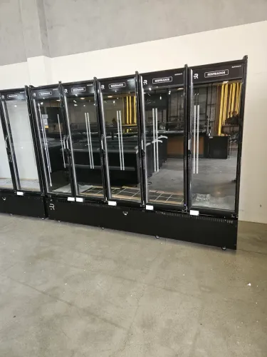 refrigeradora expositora 5 portas multiuso 0 a 7 graus nova