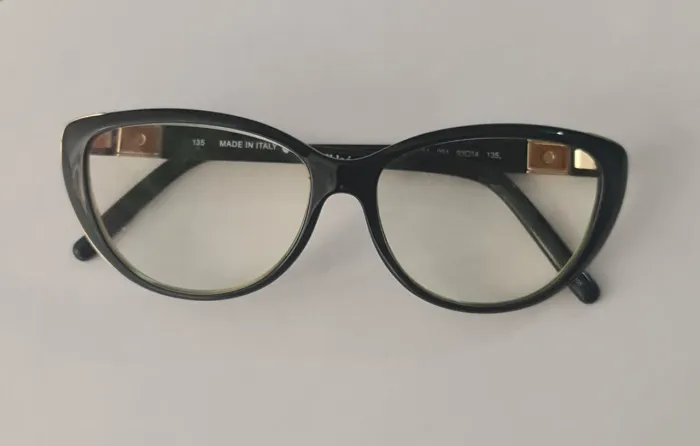 Armaçao de Oculos Chloe Preto Gatinho