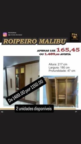 ROUPEIRO MALIBU MDF