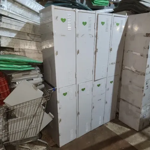 Armario Vestiario de Ferro 8 Portas Usado