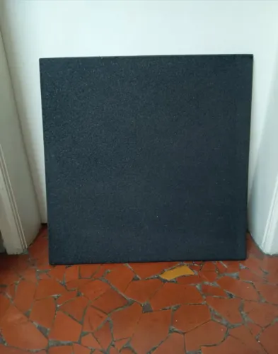 30 Placas Piso emborrachado 50x50x1,8cm Pouco usado