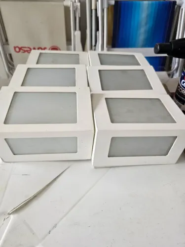 Kit 6 Spot luminaria bivolt ALUMÍNIO 