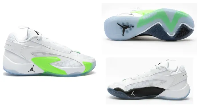 Tênis Nike Jordan Luka 2 - Branco/Verde - Nº 42 - Original e Sem Uso (Com Brinde)
