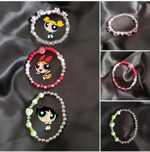 Pulseira infantil Meninas superpoderosas