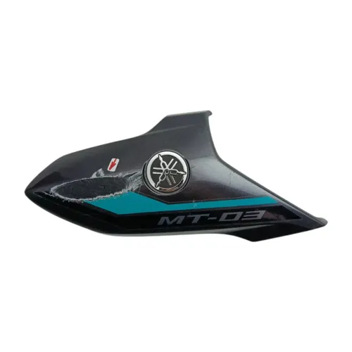 Carenagem Farol Dir. Yamaha Mt03 19-23 Original Preto/azul