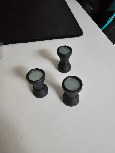 Puxador duplo box preto banheiro acrilic abrigo pia