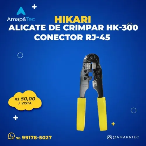 Alicate de Crimprar para RJ45