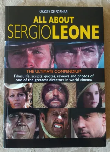 All About Sergio Leone: The Definitive Anthology Livro Importado