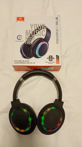 Fone de Ouvido Bluetooth JBL com caixa de som