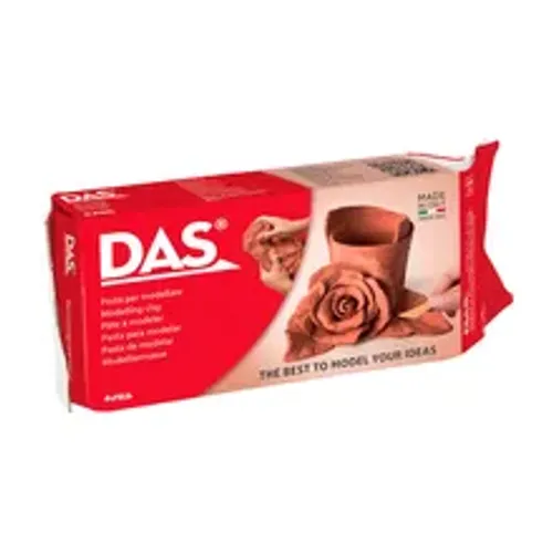 Kit de 2 Massa para cerâmica fria DAS 500g Terracota